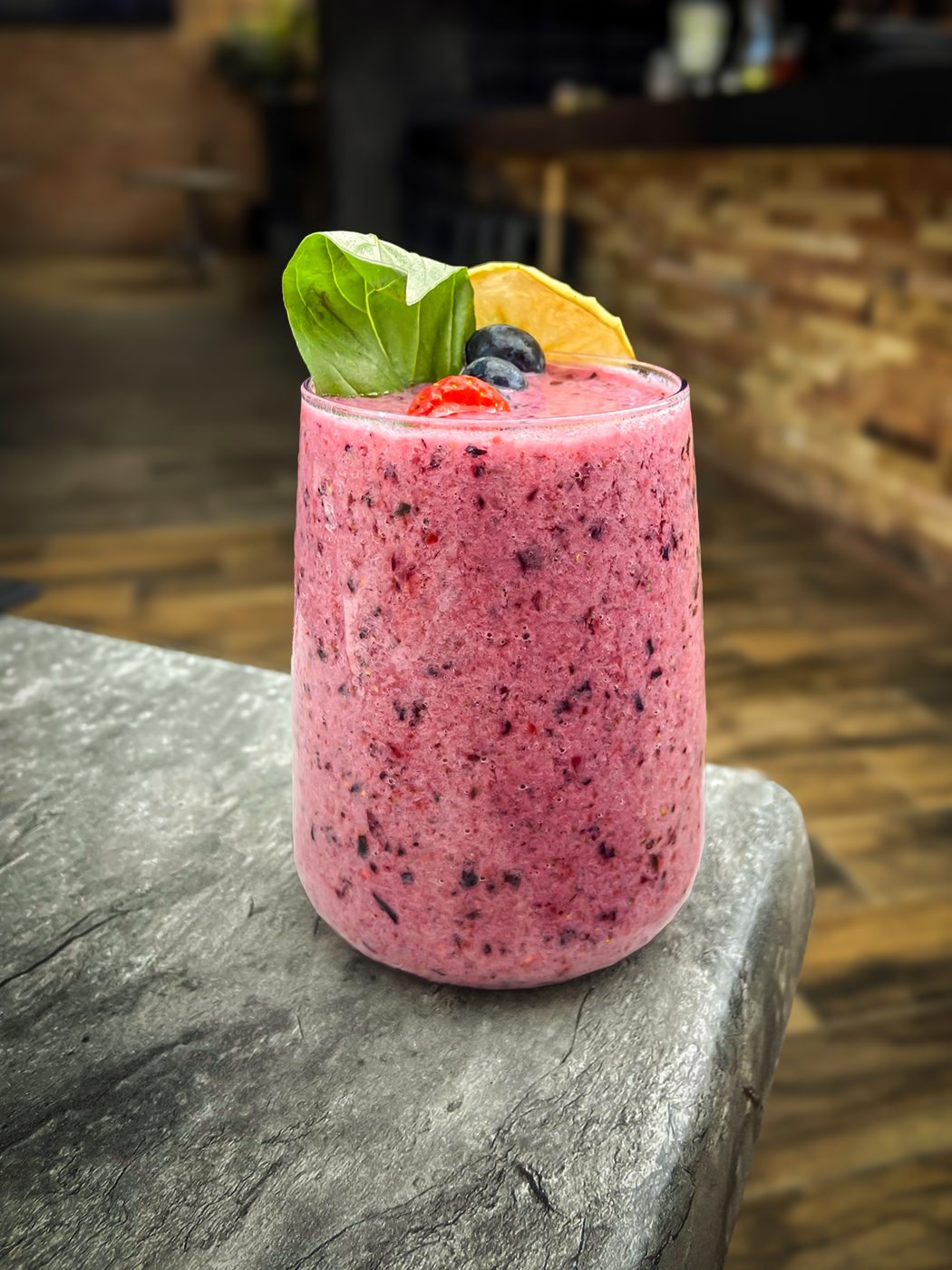 Smoothie de frutos rojos